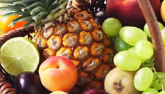 Obste und Früchte | Birnen, Erdbeeren, Kirschen, Weintrauben, ...